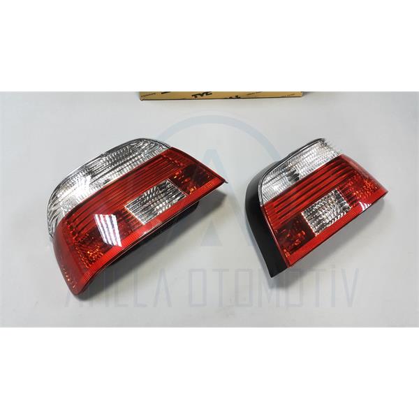 2 x BMW 5 SERİSİ E39 00-03 SEDAN LED STOP LAMBASI BEYAZ TYC