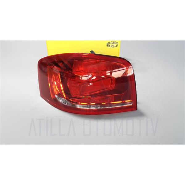AUDİ A3 8P 2009-2012 2 KAPILI STOP LAMBASI SOL MARELLİ