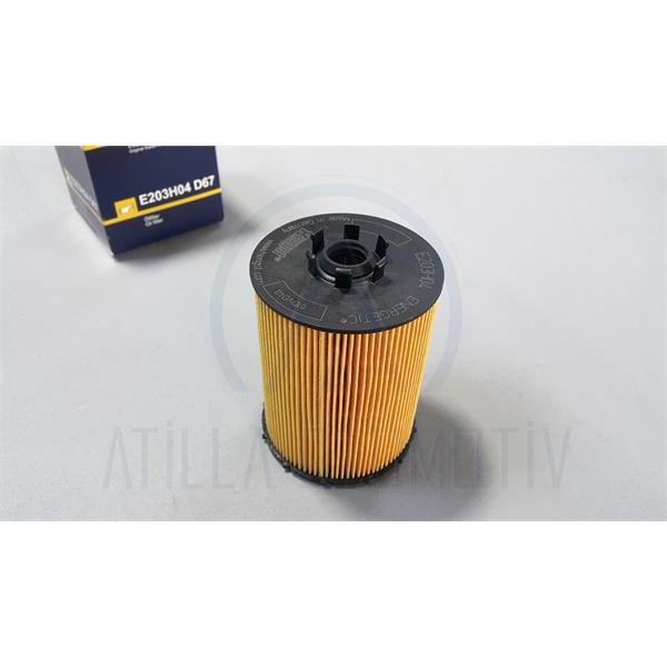 BMW 6 SERİSİ E63 E64 05-10 540i 550i N62 YAĞ FİLTRESİ HENGST