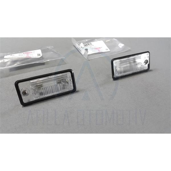 2 x AUDİ A8 4E 2003-2013 PLAKA LAMBASI SOL ORİJİNAL