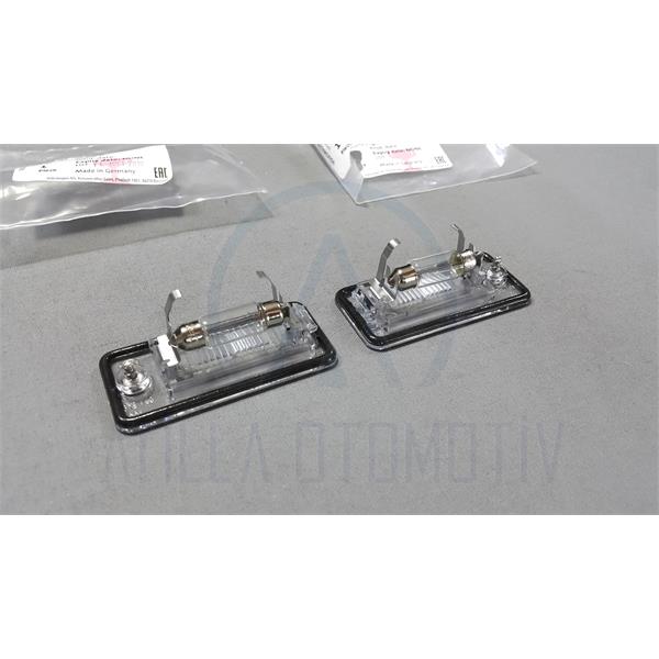 2 x AUDİ A8 4E 2003-2013 PLAKA LAMBASI SOL ORİJİNAL