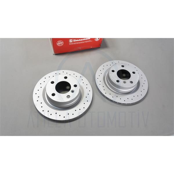 BMW 3 SERİSİ F30 F31 F34 ARKA FREN DİSKİ TAKIM ZİMMERMANN