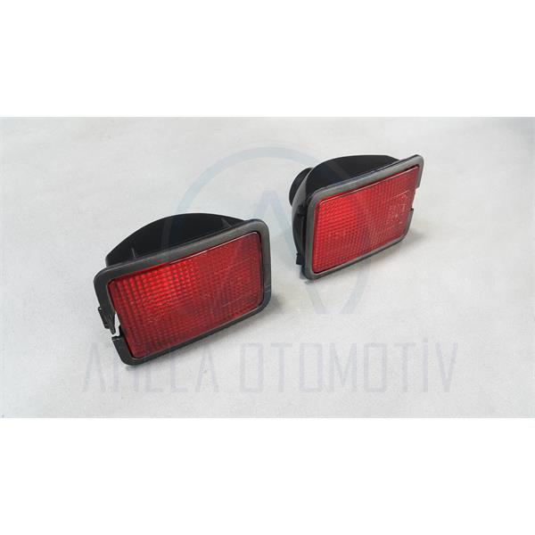 2 x VW TRANSPORTER T4 1990-2003 ARKA TAMPON SİS FARI SETİ
