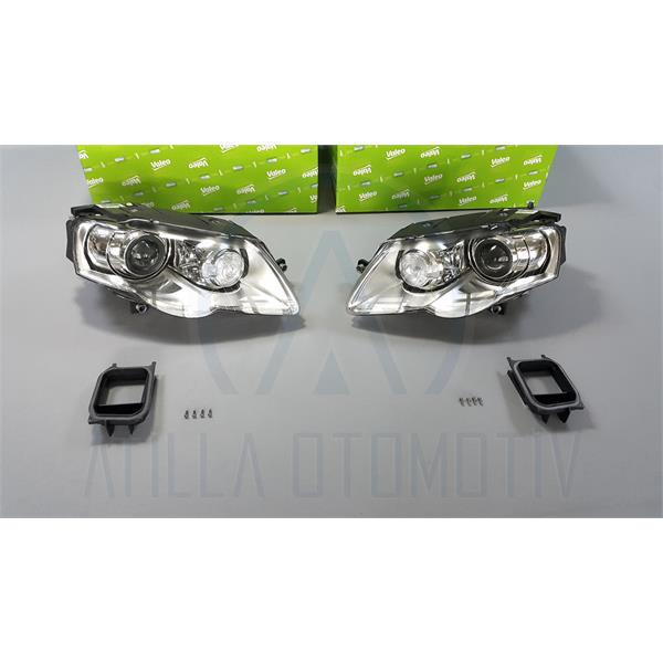 2 x VW PASSAT B6 3C 2005-2011 ADAPTİF Bİ XENON FAR SET VALEO
