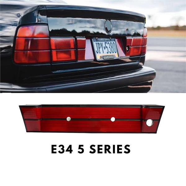 BMW 5 SERİSİ E34 1987-1995 BAGAJ PLAKA REFLEKTÖRÜ KIRMIZI