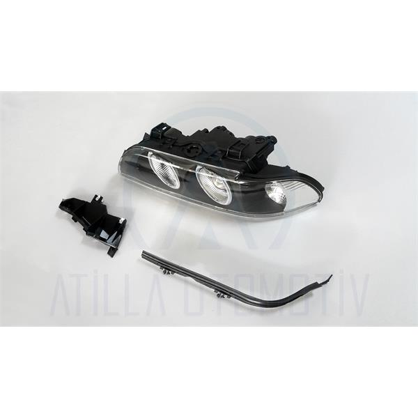 BMW 5 SERİSİ E39 1996-2004 MERCEKLİ ANGEL ÖN FAR SOL