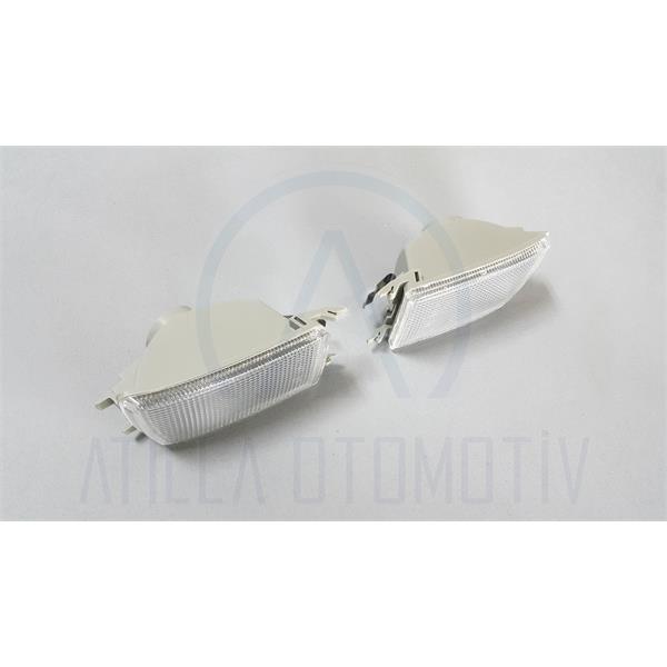2 x VW GOLF 3 1992-1998 ÖN TAMPON SİNYALİ GRİ SOL-SAĞ