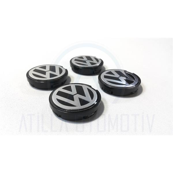 4 x VW GOLF 4 98-05 ÇELİK JANT GÖBEĞİ TAKIM 55MM 6N0601171