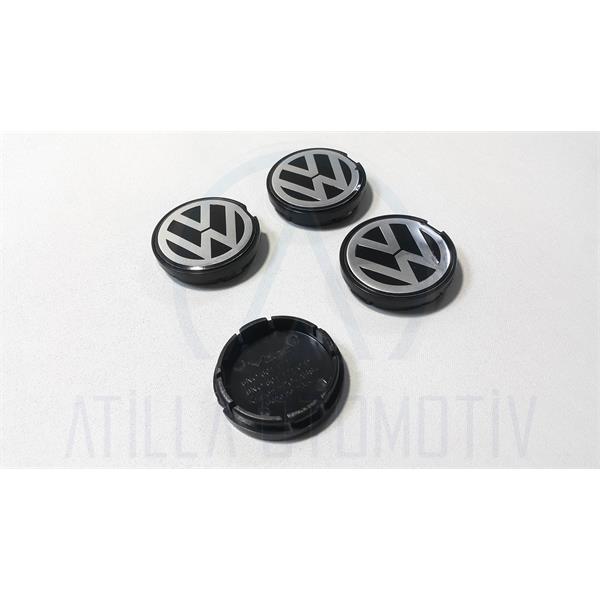 4 x VW GOLF 4 98-05 ÇELİK JANT GÖBEĞİ TAKIM 55MM 6N0601171