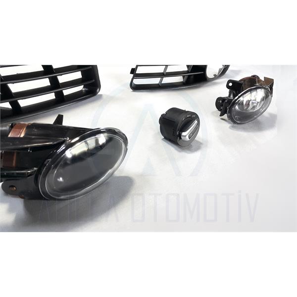 VW PASSAT B6 3C 05-11 SİS FARI + IZGARA SETİ + FAR ANAHTARI SET