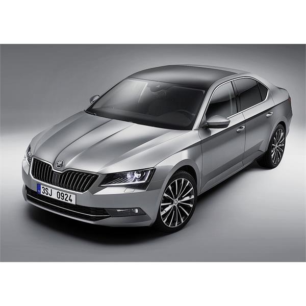 SKODA SUPERB 3V 2015-2023 KOMPLE ÖN PANJUR KROM