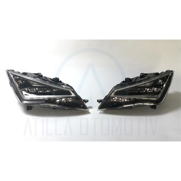 2 x SEAT LEON 5F 2013-2016 ÖN FAR XENON SOL-SAĞ TAKIM