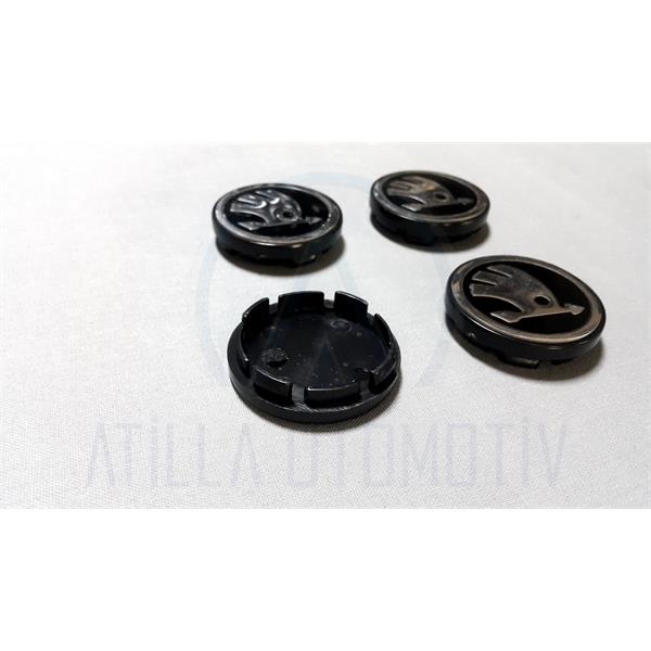 4 x SKODA FABİA MK2 5J 08-14 ÇELİK JANT GÖBEĞİ TAKIM 55MM