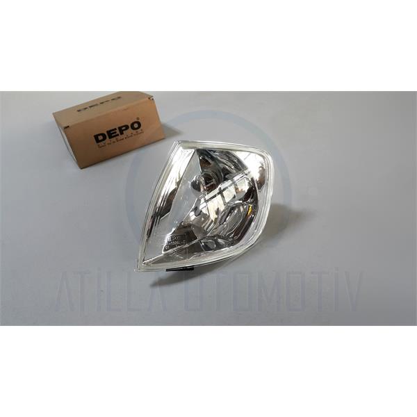 VW POLO 6N2 1999-2002 ÖN ŞEFFAF SİNYAL SOL DEPO