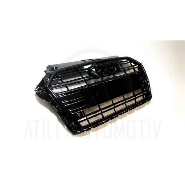 AUDİ A3 8V 16-20 HATCHBACK-SEDAN PİANO BLACK ÖN PANJUR
