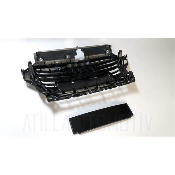 AUDİ A3 8V 13-16 HATCHBACK-SEDAN PİANO BLACK KROM ÖN PANJUR