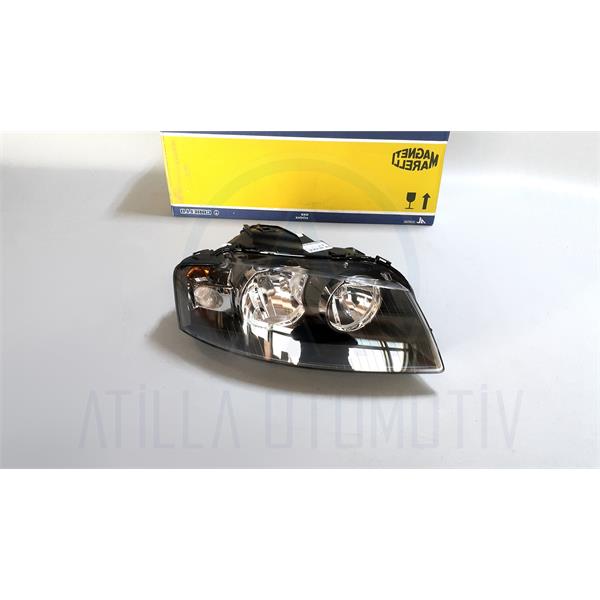 AUDİ A3 8P 2003-2008 HALOJEN ÖN FAR SAĞ MARELLİ