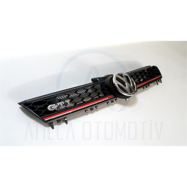 VW GOLF 7 5G 2013-2017 GTİ ARMALI ÖN PANJUR PETEKLİ KIRMIZI