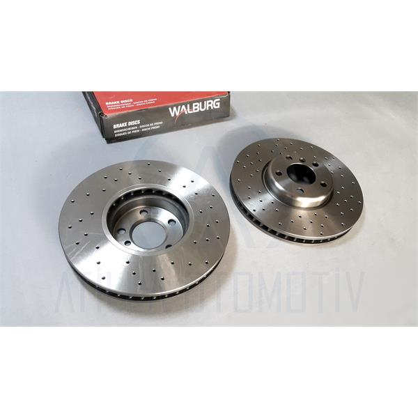 BMW F06 F12 F13 SPOR DELİK PERFORMANS ÖN FREN DİSKİ TAKIM