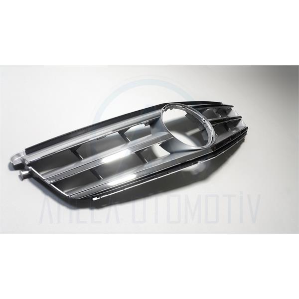 MERCEDES C SERİSİ W204 S204 2008-2014 ÖN PANJUR KROM GRİ