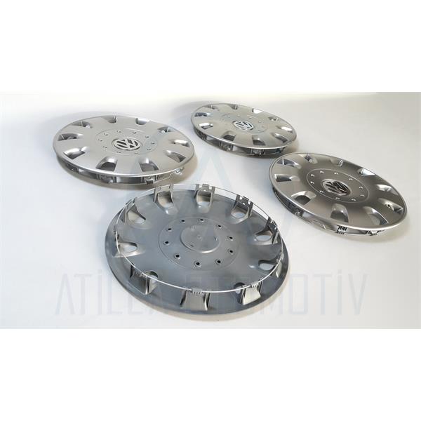 4 x VW BORA 1999-2005 PLASTİK JANT KAPAĞI 15 İNÇ