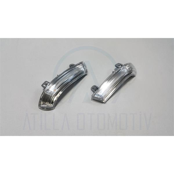 2 x VW PASSAT B5,5 3B2 02-05 DIŞ AYNA SİNYALİ GRİ SOL-SAĞ TAKIM