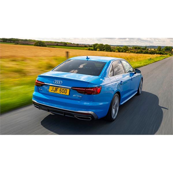 AUDİ A4 8W B9 2016-2024 S-LİNE ARKA TAMPON NİKELAJI SAĞ ORİJİNAL
