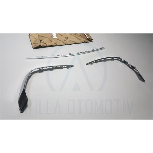3 x AUDİ A4 8W B9 S-LİNE ARKA TAMPON NİKELAJI SOL-SAĞ ORTA ORİJİNAL
