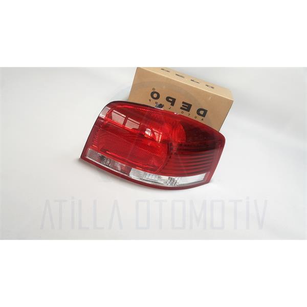 AUDİ A3 8P 2003-2008 3 KAPILI STOP LAMBASI SAĞ DEPO