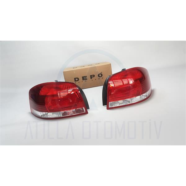 2 x AUDİ A3 8P 2003-2008 3 KAPILI STOP LAMBASI SOL-SAĞ DEPO