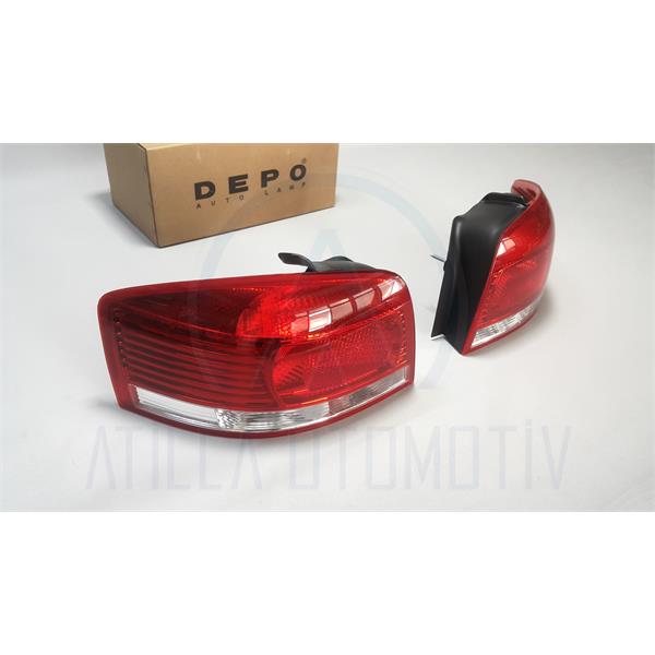 2 x AUDİ A3 8P 2003-2008 3 KAPILI STOP LAMBASI SOL-SAĞ DEPO