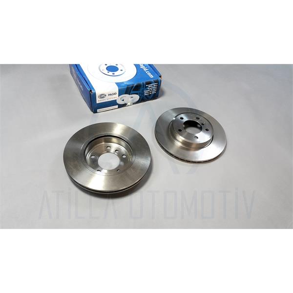 BMW Z4 E85 2002-2008 2.5 3.0 ÖN FREN DİSKİ TAKIM HELLA PAGİD