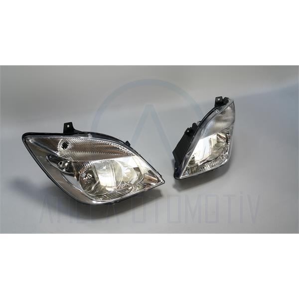 2 x MERCEDES SPRİNTER W906 06-12 MOTORLU ÖN FAR SOL-SAĞ
