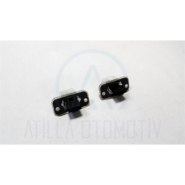 2 x VW TRANSPORTER T4 1990-2003 PLAKA LAMBASI TAKIM 701943021