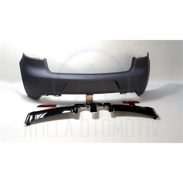 VW GOLF 6 MK6 5K 2008-2013 R LİNE KOMPLE ARKA TAMPON SETİ
