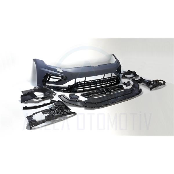 VW GOLF 7 - 7,5 MK7 2012-2020 R LİNE KOMPLE ÖN TAMPON SETİ