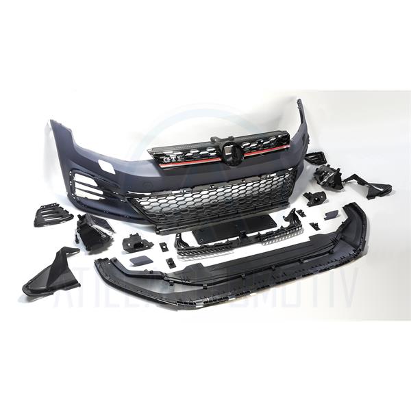 VW GOLF 7 - 7,5 MK7 2012-2020 GTİ KOMPLE ÖN TAMPON SETİ
