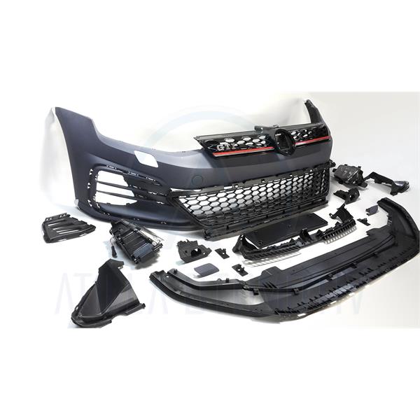 VW GOLF 7 - 7,5 MK7 2012-2020 GTİ KOMPLE ÖN TAMPON SETİ