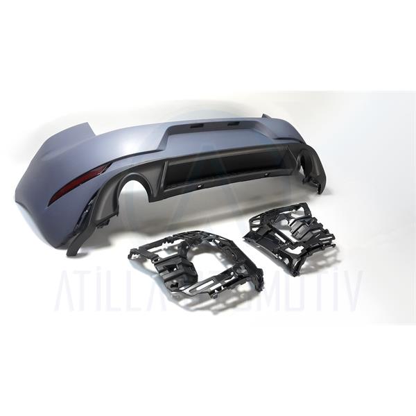 VW GOLF 7 - 7,5 MK7 2012-2020 GTİ KOMPLE ARKA TAMPON SETİ