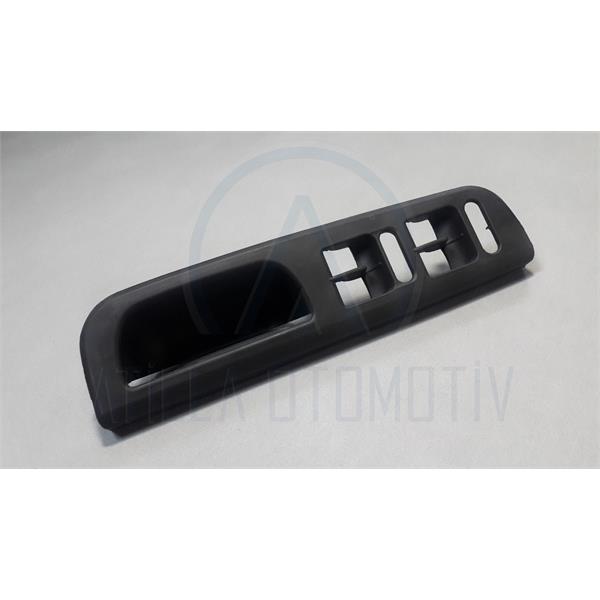 SKODA SUPERB 3U 02-08 CAM DÜĞME ÇERÇEVESİ SOL ÖN DÖRTLÜ SİYAH
