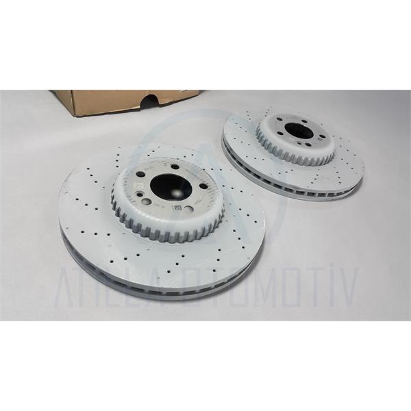 MERCEDES C SERİSİ W206 SPOR DELİK ÖN FREN DİSKİ TAKIM 342MM ORİJİNAL