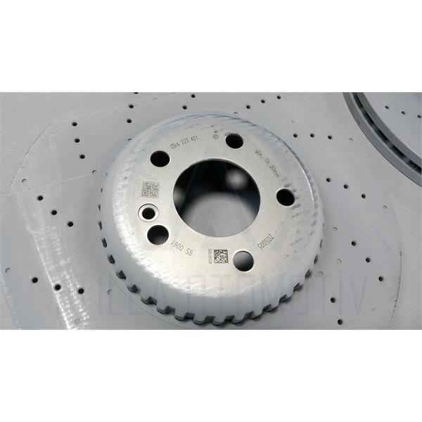 MERCEDES CLE C236 A236 SPOR DELİK ÖN FREN DİSKİ TAKIM 342MM ORİJİNAL