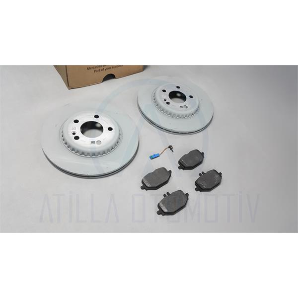 MERCEDES C SERİSİ W206 ARKA FREN DİSKİ + BALATA TAKIMI ORİJİNAL