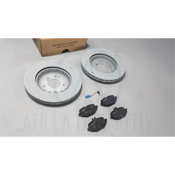 MERCEDES CLE C236 A236 ARKA FREN DİSKİ + BALATA TAKIMI ORİJİNAL