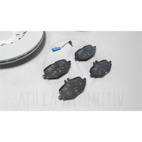 MERCEDES E SERİSİ W214 S214 ARKA FREN DİSKİ + BALATA TAKIMI ORİJİNAL