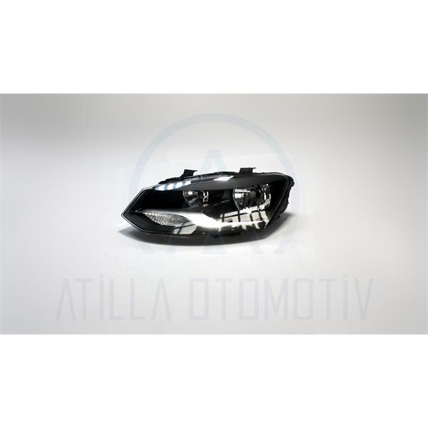 VW POLO 6R 6C 2010-2017 HELLA TİP KROM ÖN FAR SOL