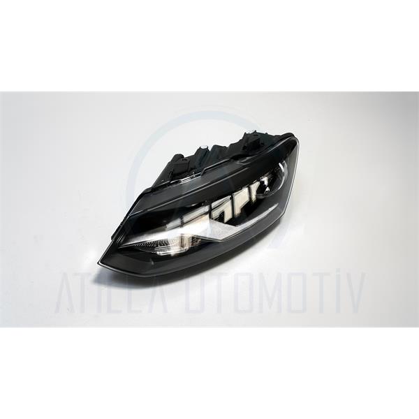 VW POLO 6R 6C 2010-2017 HELLA TİP KROM ÖN FAR SOL