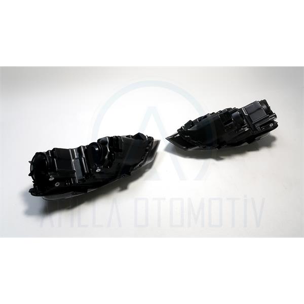 2 x VW POLO 6R 6C 2010-2017 HELLA TİP KROM ÖN FAR SOL-SAĞ