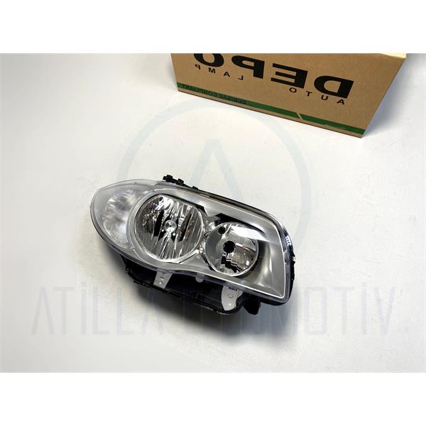 BMW 1 SERİSİ E87 E81 E88 03-13 HALOJEN ÖN FAR SAĞ DEPO