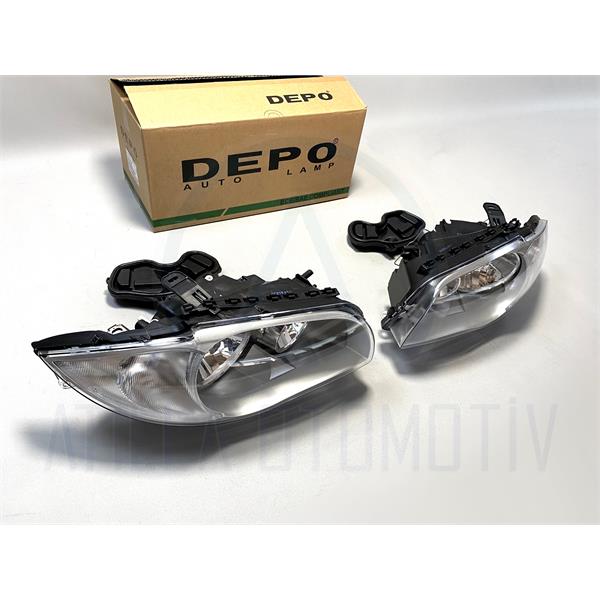 2 x BMW 1 SERİSİ E87 E81 E88 03-13 HALOJEN ÖN FAR SOL-SAĞ DEPO